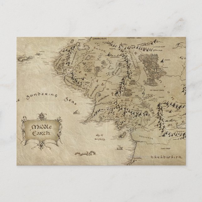 MIDDLE EARTH™ POSTCARD (Front)