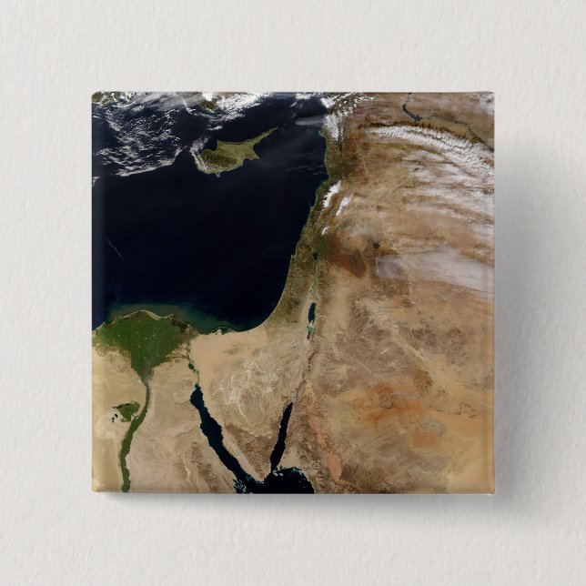 Middle East 15 Cm Square Badge (Front)