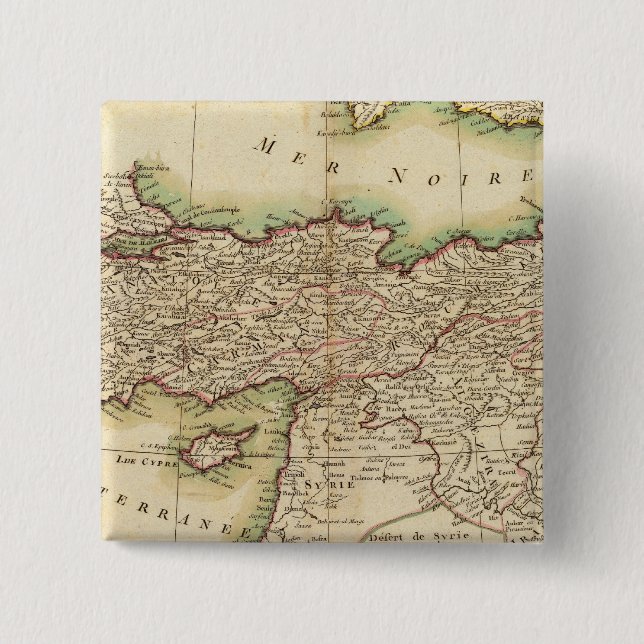 Middle East 3 15 Cm Square Badge (Front)