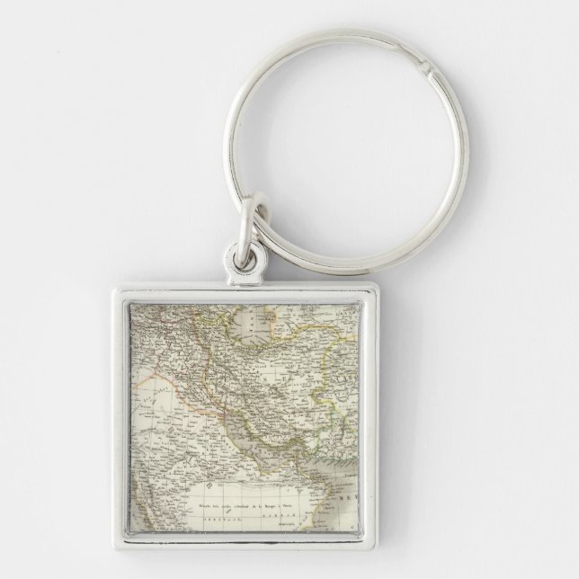 Middle East Atlas Map 2 Key Ring (Front)