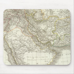 Middle East Atlas Map 2 Mouse Mat