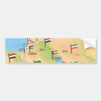 Middle East Bumper Sticker