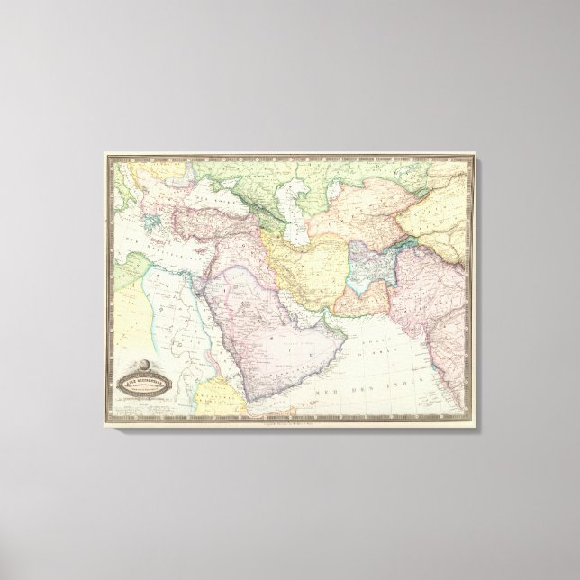 Middle East Canvas Print (Front)