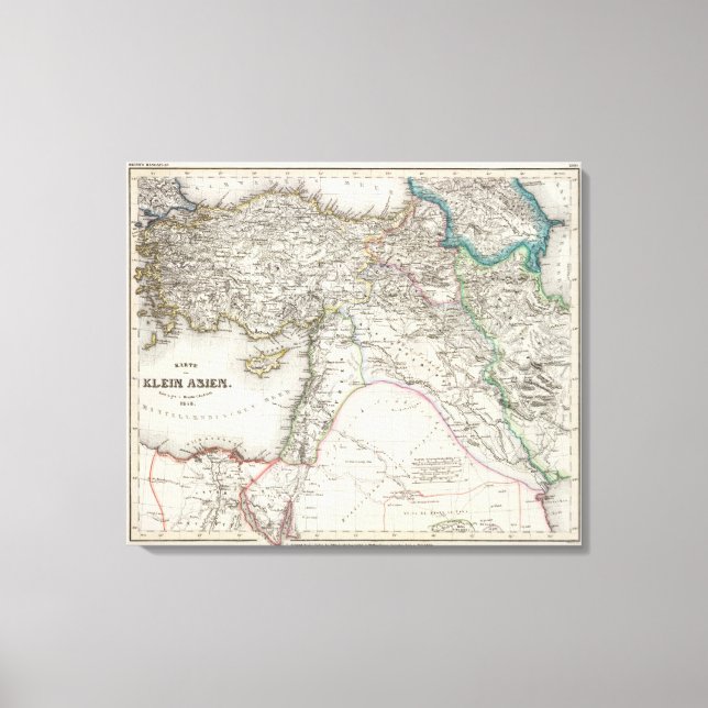 Middle East Canvas Print (Front)