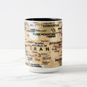 Middle East Map Mug