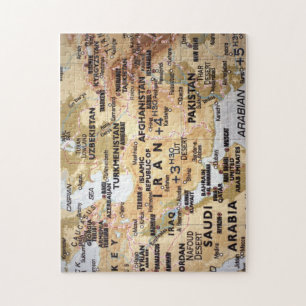 Middle East Map Puzzle