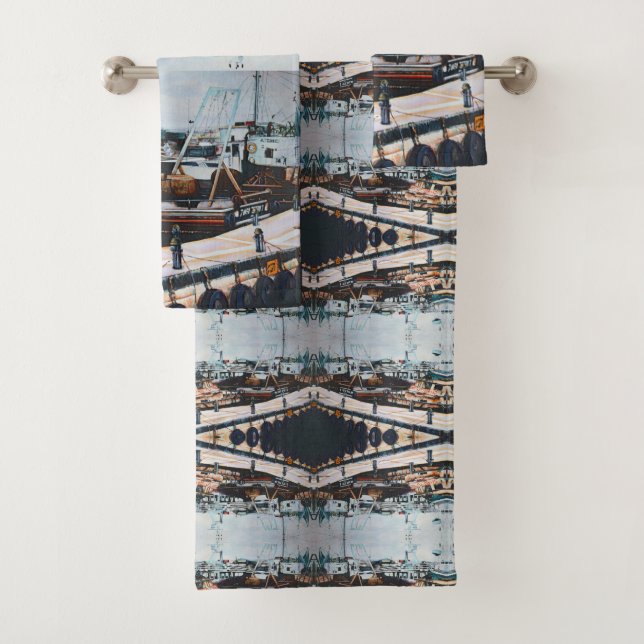 Middle East Martine Jaffe, Israel Bath Towel Set (Insitu)