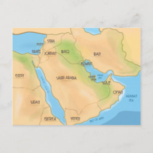 Middle East Postcard