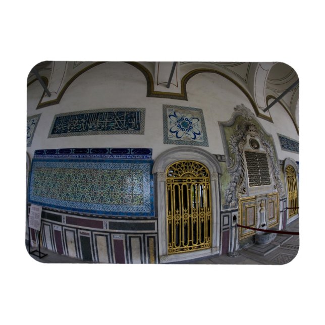 Middle East Turkey and city of Istanbul with the 2 Magnet (Horizontal)