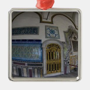 Middle East Turkey and city of Istanbul with the 2 Metal Tree Decoration
