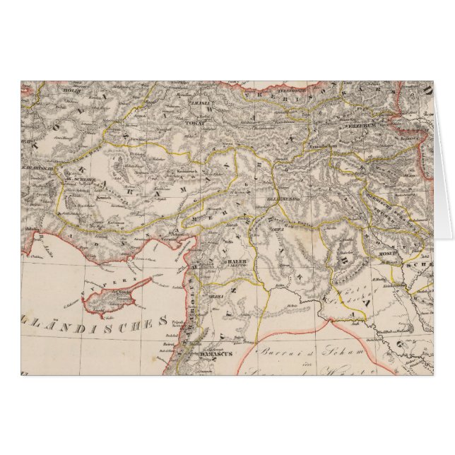 Middle East, Turkey, Syria (Front Horizontal)