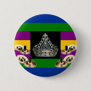 Middle-Eastern Diva Pride 6 Cm Round Badge