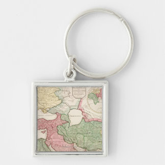 Middle EastPanoramic MapMiddle East Key Ring