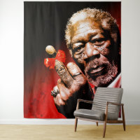 Middle Finger Art with Red Bow