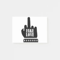 Middle Finger Fake Love