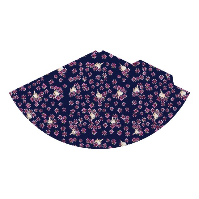 Middle Finger Floral Party Hat (Front)