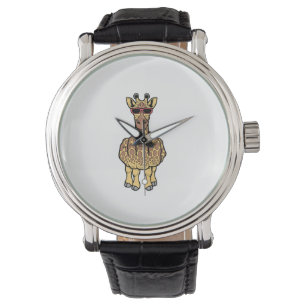 Middle Finger Giraffe Funny Offensive Rude Safari  Watch