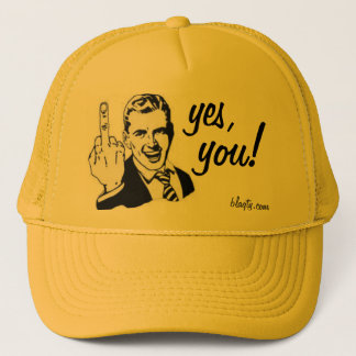 Middle finger hat