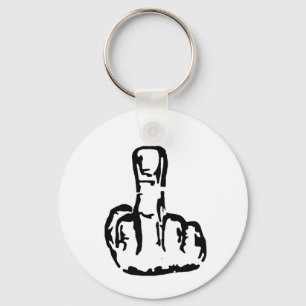 Middle Finger Key Ring