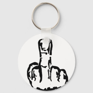 Middle Finger Key Ring