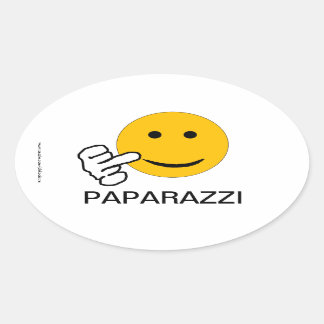 Middle Finger Paparazzi Sticker