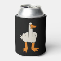 Middle Finger Seagull Humour Funny Gesture Flip Of