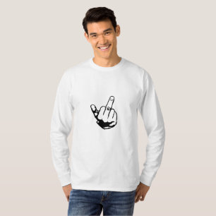Middle finger transparent T-Shirt