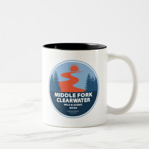 Middle Fork Clearwater Wild And Scenic River Idaho Two-Tone Coffee Mug