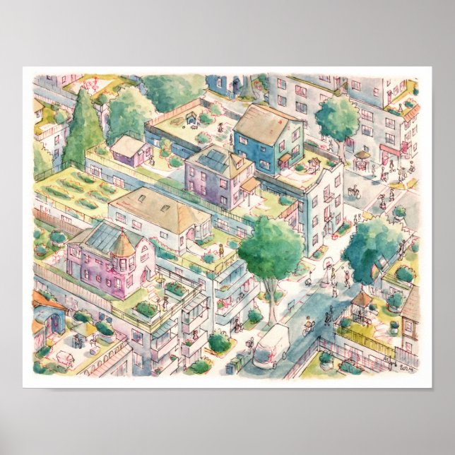 Middle Housing Poster (Front)