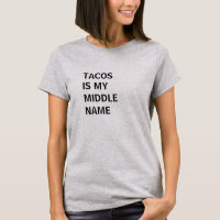 Middle Name Tee Shirt