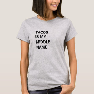 Middle Name Tee Shirt