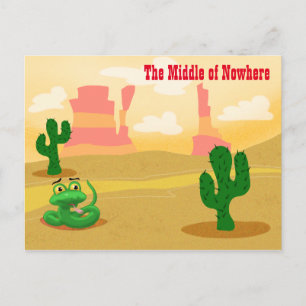 Middle of Nowhere Postcard