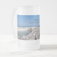 Middle Of Shell Island Jetty Frosted Mug