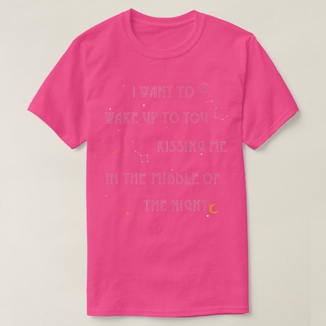 Middle Of The Night  T-Shirt (Design Front)