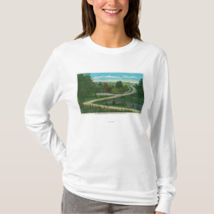 Middle Ravine View of Saratoga Battlefield T-Shirt