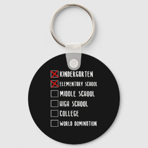 Middle school graduation  key ring