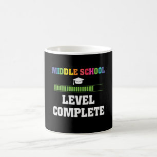Middle School Graduation Level Complete Student Coffee Mug