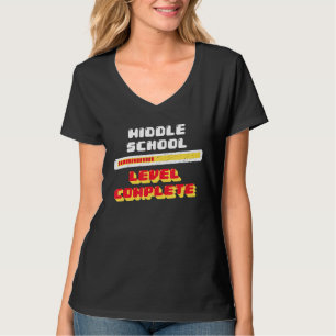Middle School Level Complete 8th Grade Graduation T-Shirt