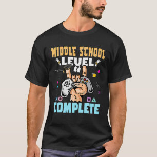 Middle School Level Complete Graduation Gamer Clas T-Shirt