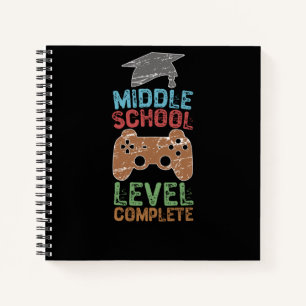 Middle School Level Complete - Graduation Gift Notebook