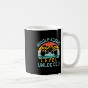 Middle School Level Unlocked Video Game Ck To Scho Coffee Mug