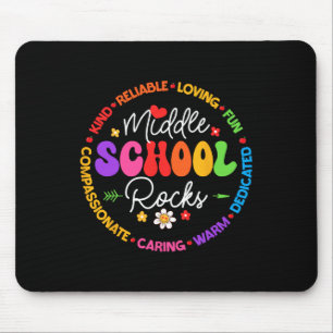 Middle School Rocks Back To School For Teacher  Mouse Mat