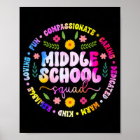Middle school squad middle school teacher team