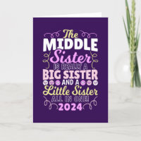 Middle Sister 2024 - a Big and Little Sister