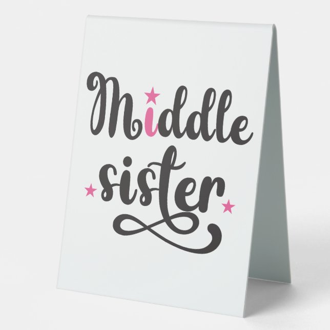 Middle Sister, Cute Stars (Front)