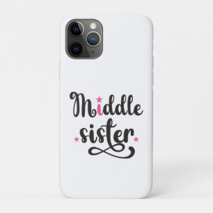 Middle Sister, Cute Stars iPhone 11 Pro Case