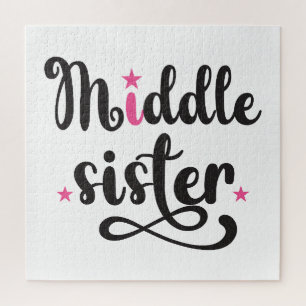 Middle Sister, Cute Stars Jigsaw Puzzle