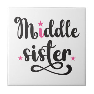 Middle Sister, Cute Stars Tile