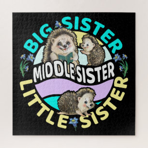 Middle Sister is a Big and Little Sister Jigsaw Puzzle