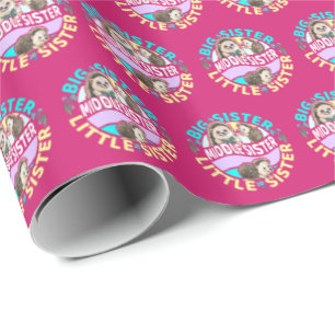 Middle Sister is a Big and Little Sister Wrapping Paper